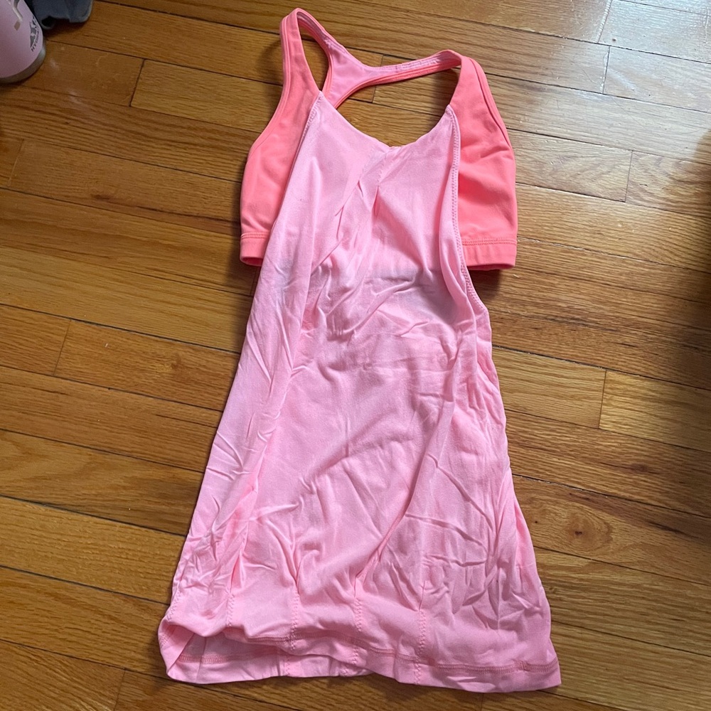 Lululemon tank with sports bra